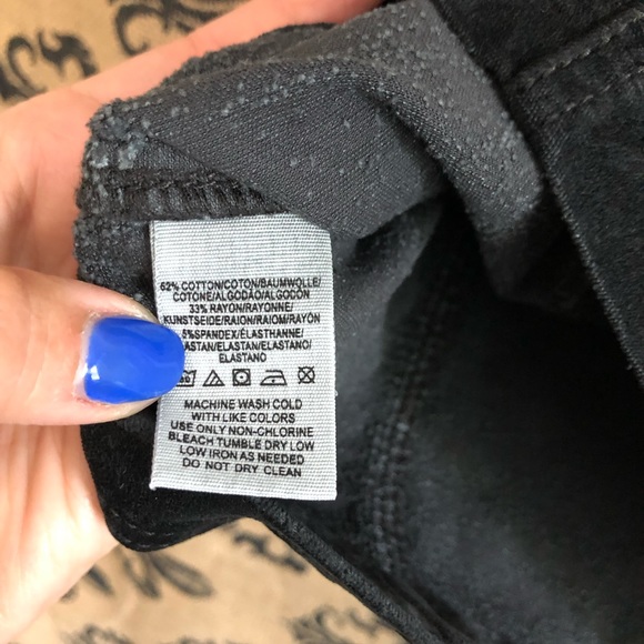 NEW{Free People} Vegan Suede Mini Skirt - Picture 5 of 6